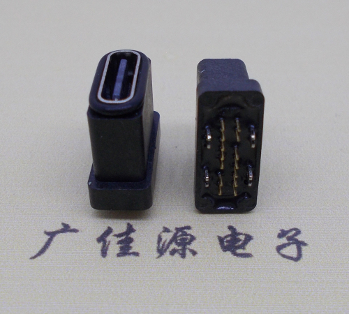 重庆type-c14p防水母座,立插接口