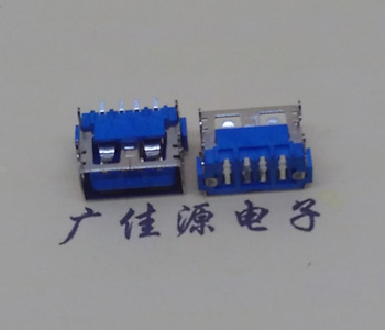 重庆usb2.0接口 AF短体10.0母座 卧式直边 连接器插座