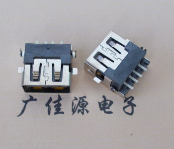 重庆 USB母座 贴片沉板3.5/4.9 直口/卷口铜壳/铁壳