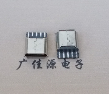 重庆Micro USB5p母座焊线 前五后五焊接有后背