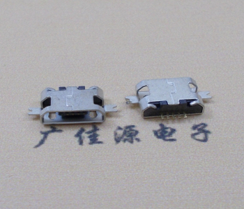 重庆MICRO USB B型口 两脚SMT沉板0.7/1.0/1.6直边