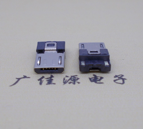 重庆MICRO 5P公头 焊线 外露6.75MM单排2 3短路