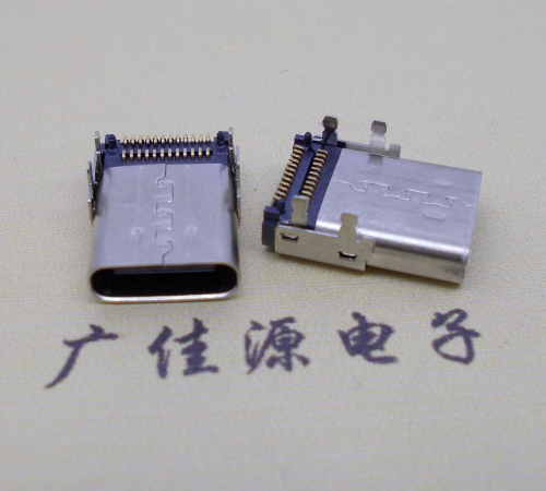 重庆板上型Type-C24P母座双排SMT贴片连接器