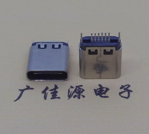 重庆type-c16p母座,夹板式type-c16p接口连接器