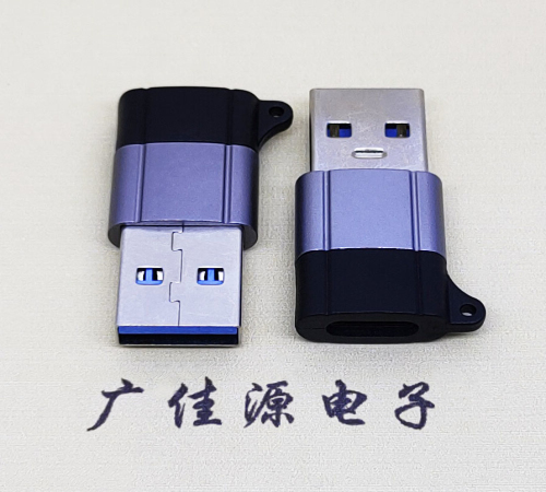 重庆USB3.0A公对Type-C母口双用数据转接头